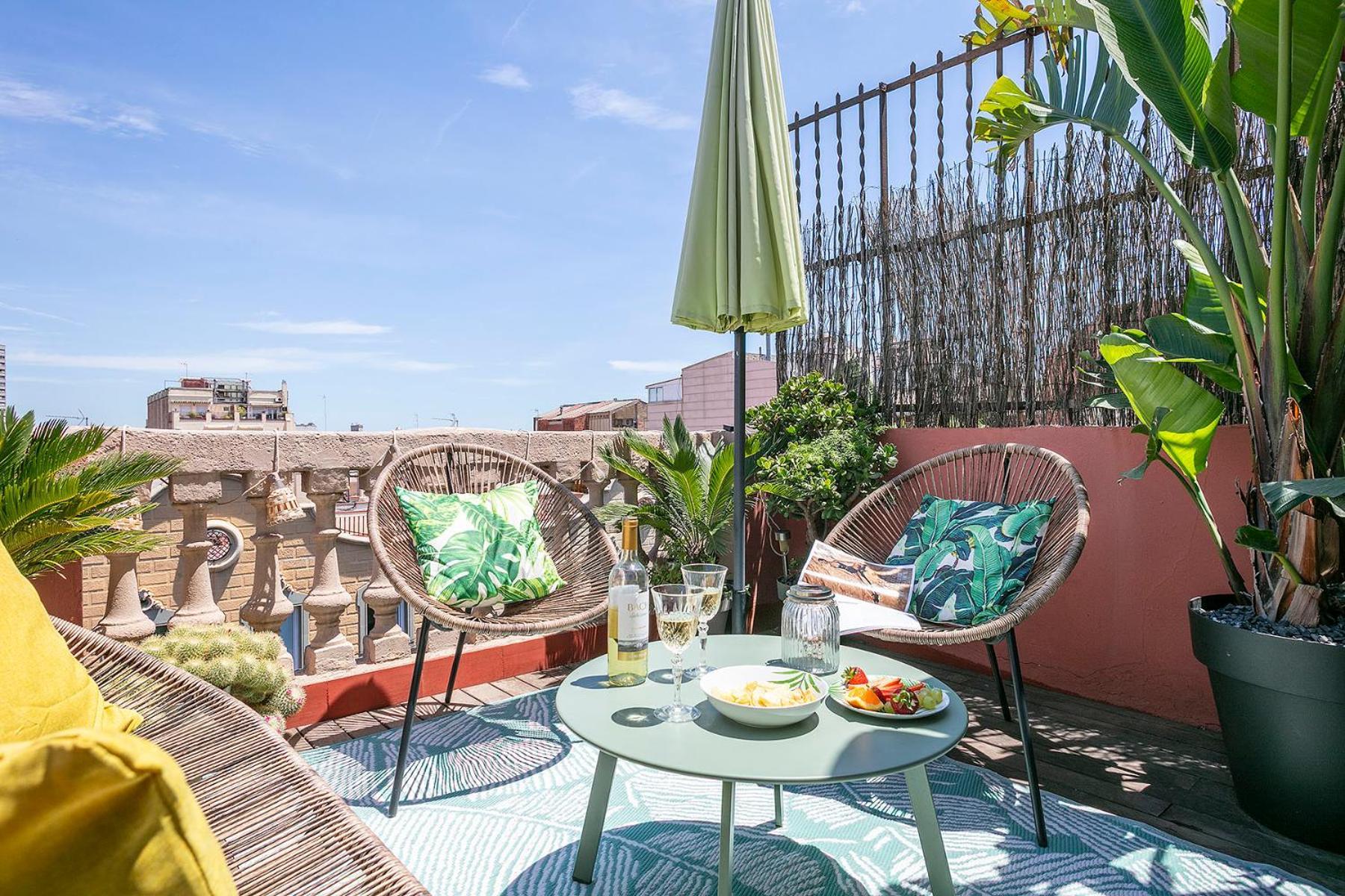 Glam Penthouse Barcelona Apartment Exterior photo